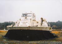 AP1-88 hovercraft with SAS, derelict craft -  (credit: The <a href='http://www.hovercraft-museum.org/' target='_blank'>Hovercraft Museum Trust</a>).